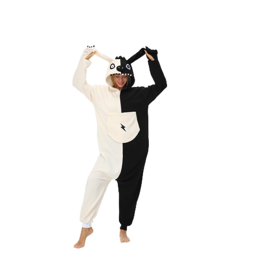 2936 Adult Animal Onesie Pajamas, Halloween Costume Jumpsuit, Unisex